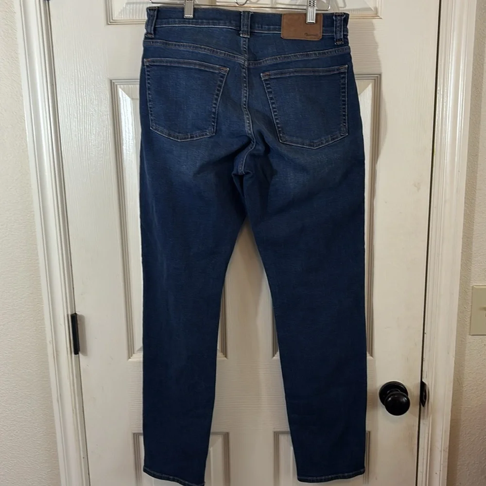 Madewell Men's Slim Fit Denim Jeans - Deep Blue